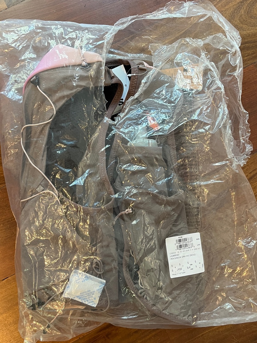 Salomon ADV Skin 12W Running Vest - Taupe/Orchid - Picture 5 of 5